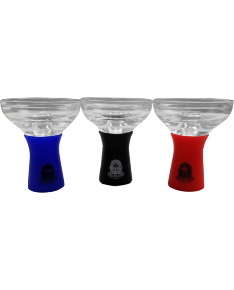 Glass / Silicone Flo Hookah Bowl 