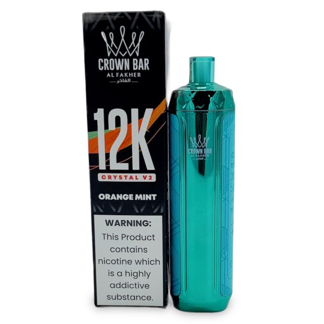 Al Fakher Crown Bar 12K Crystal V2 Vape Disposable