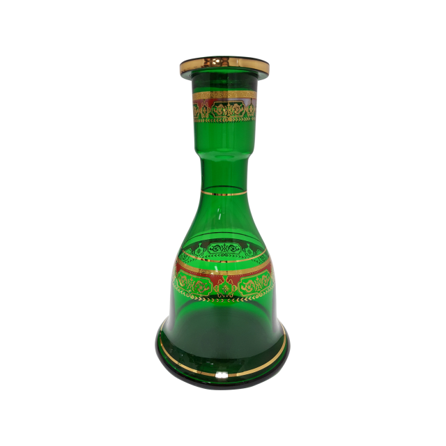 Pharaohs Khufu Egyptian Glass Base Green