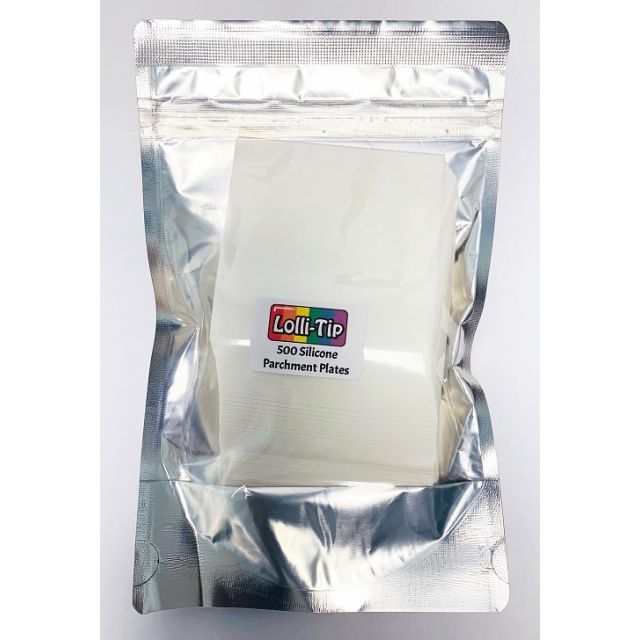 Lolli-Tip Parchment Plates - 500pcs