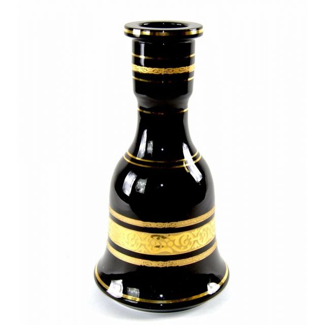 Bohemian Hookah Glass Base Black