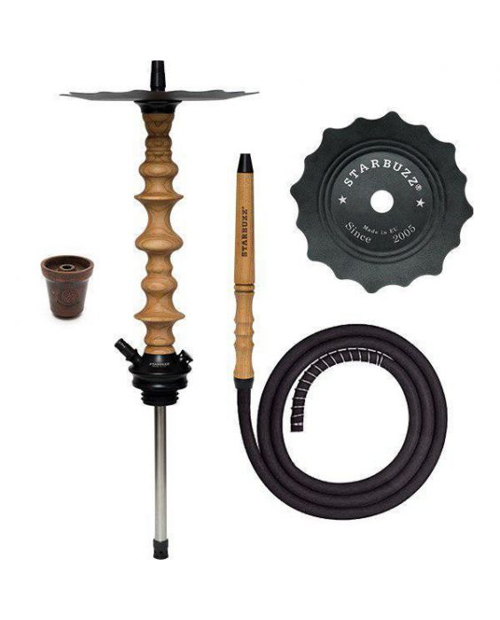 Starbuzz Wood Challenger Hookah - TexasHookah.com