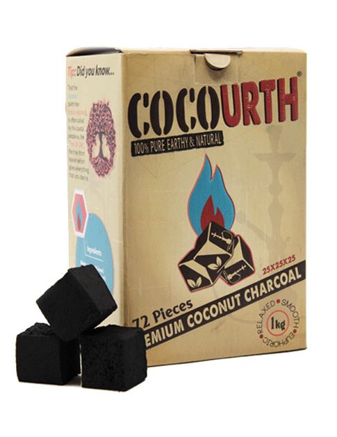 Cocourth Organic Cube Coconut Charcoals - TexasHookah.com