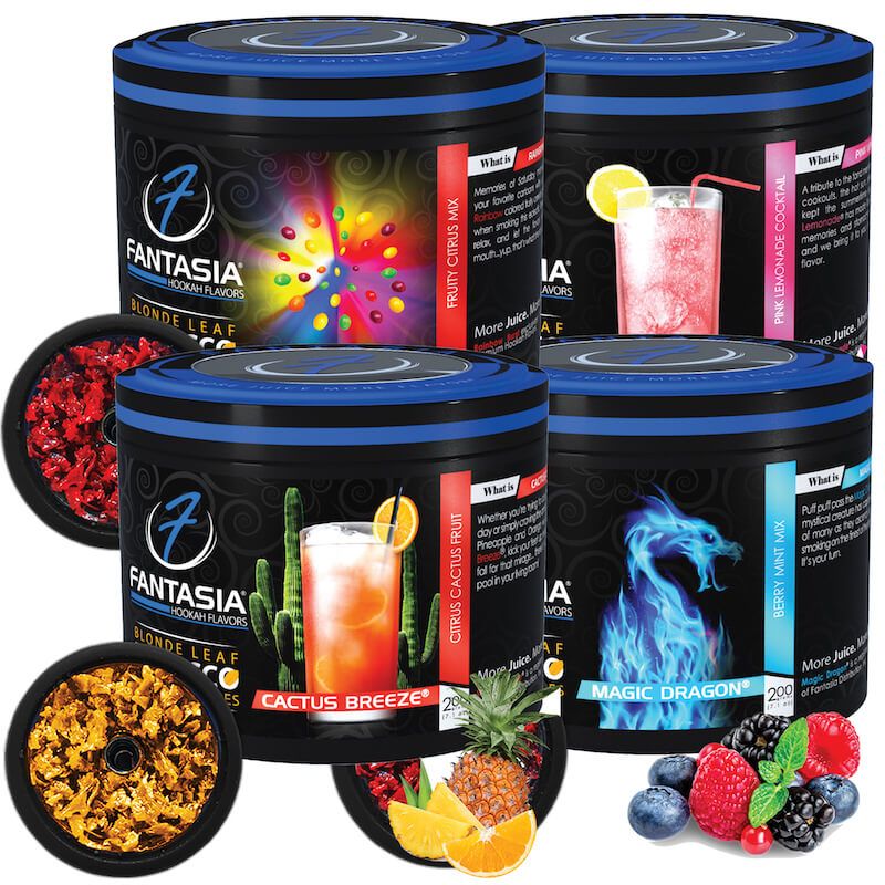 Fantasia Shisha 200g - 4 Pack  TexasHookah.com