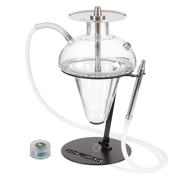 Oduman N5-Z Clear Glass Hookah - TexasHookah.com