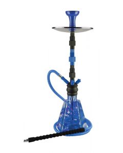 Amira Helix Hookah Blue