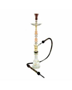 Khalil Mamoon Double Trimetal Hookah