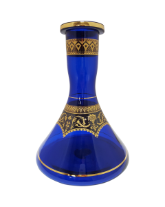 Pharaohs Nile Pyramid Hookah Base Blue